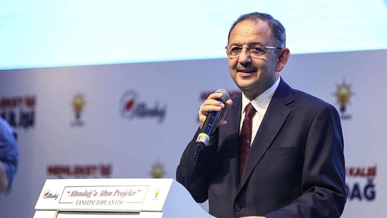 Bakan Özhaseki Duyurdu 1 Yılda 311 Bin Konut Yapılacak