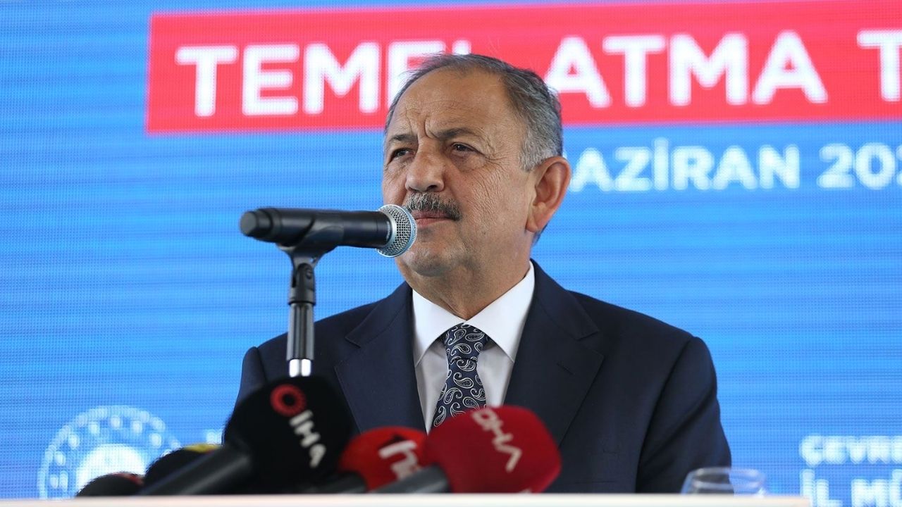 Bakan Özhaseki Köy Konutları Yapımına Başlandığını Açıkladı