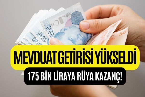 Bankaya 175000 TL Yatırana 32 Günde Binlerce Lira Getiri! Kasım Ayı Mevduat Getirisi