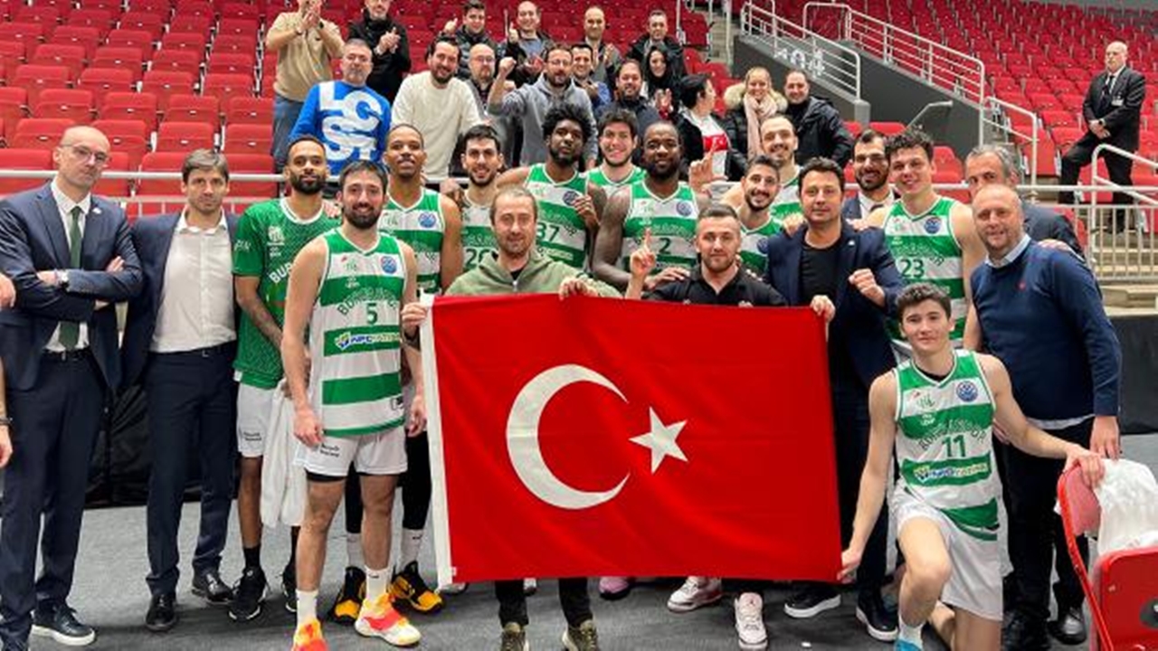 Basketbol Şampiyonlar Ligi’nde Bursaspor İnfo Takımından Galibiyet