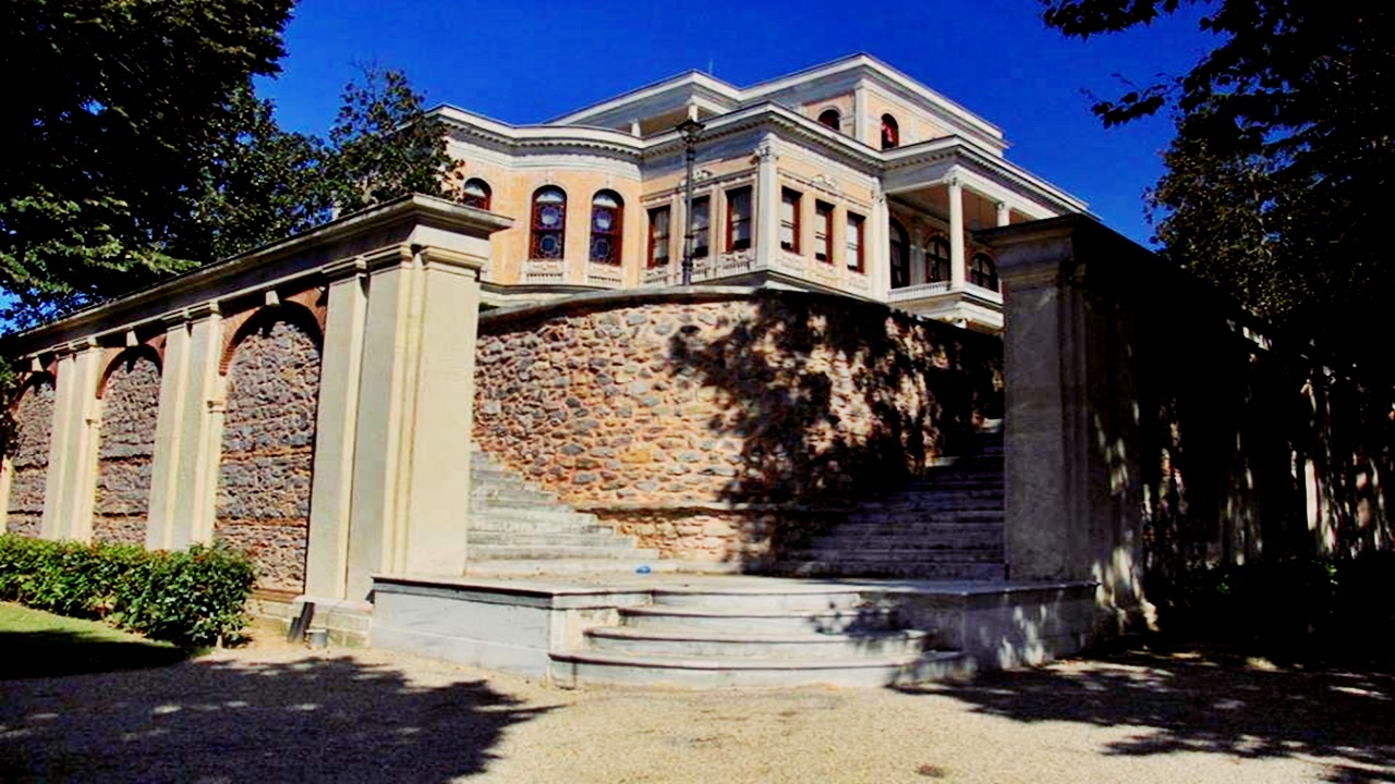 beykoz mecidiye kasrı dronla görüntülendi