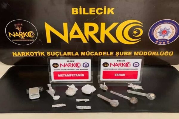 Bilecik Polisi Uyuşturucu Operasyonunda 2 Kişiyi Tutukladı