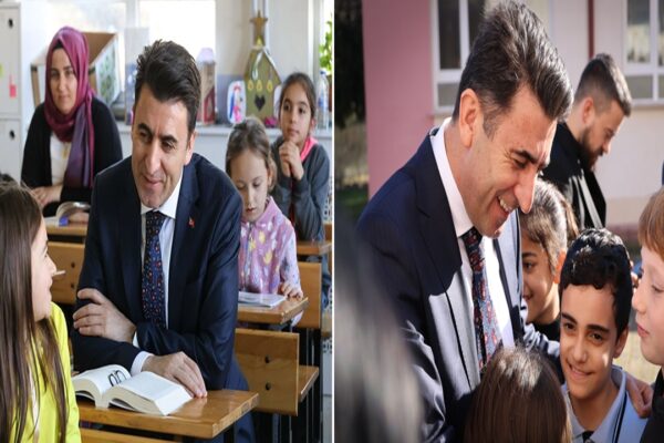 Bilecik Valisi Mehmet Akif Ersoy İlkokulunu Ziyaret Etti