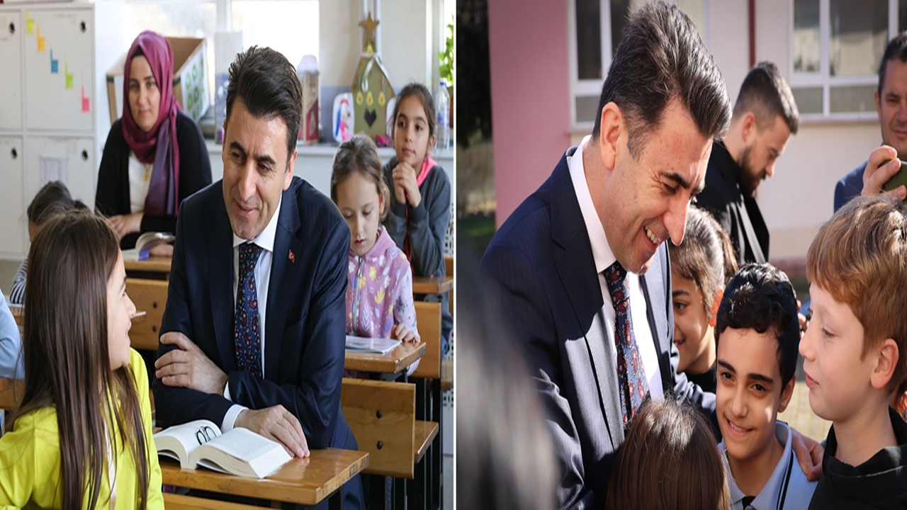 Bilecik Valisi Mehmet Akif Ersoy İlkokulunu Ziyaret Etti