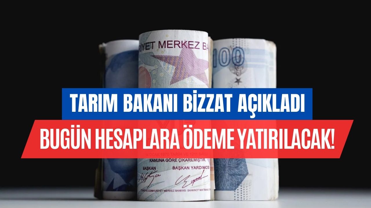 bugün ek tarımsal destek Ödemesi yatacak o saatte ziraat hesabınızdan Çekebileceksiniz