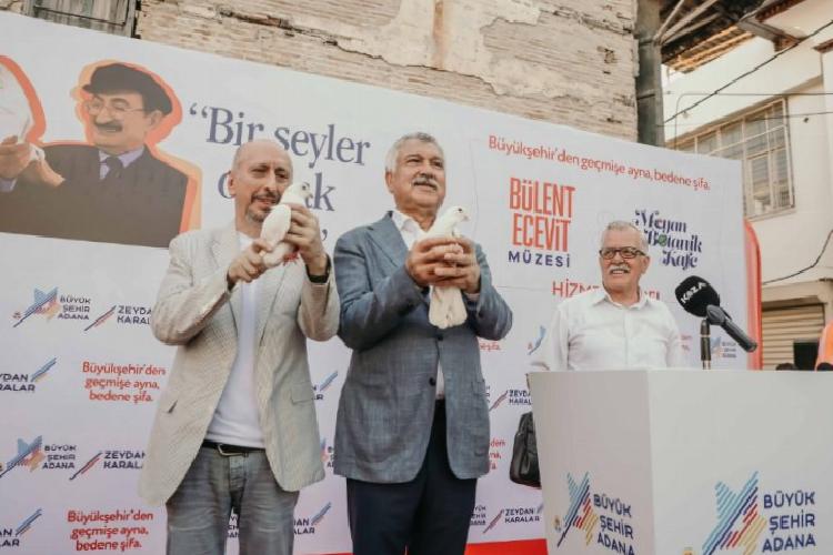 bülent ecevitin anıları adanada yaşayacak