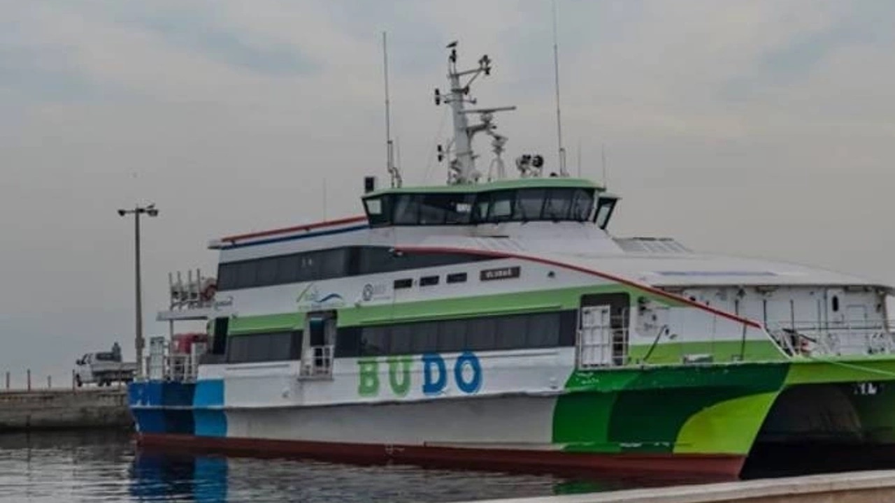 bursa-istanbul deniz otobüsü seferleri İptal edildi