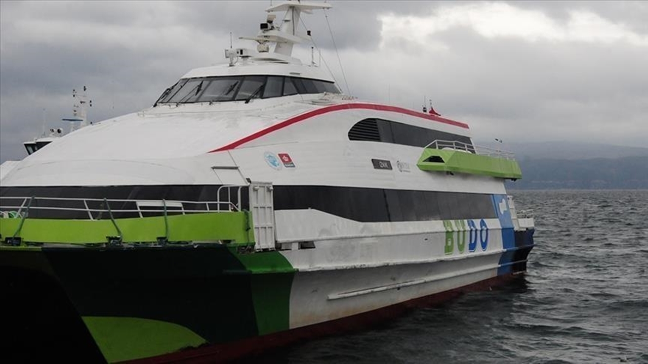 bursa-istanbul deniz otobüsü seferleri İptal edildi