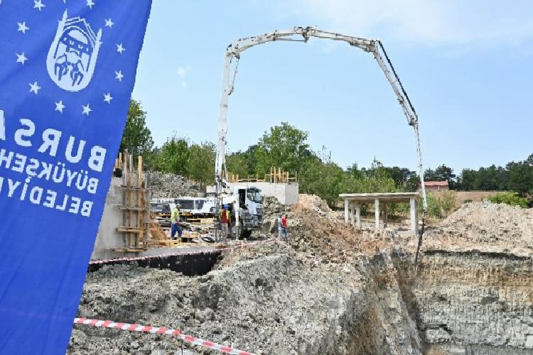 bursa kelesin altyapısına dev tesis