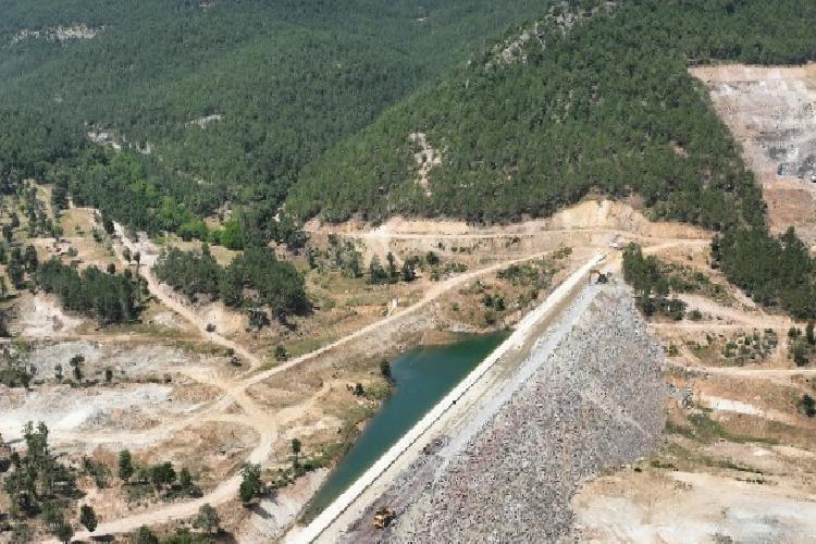 bursa kocadere göletinde imalatların yüzde 45i tamamlandı