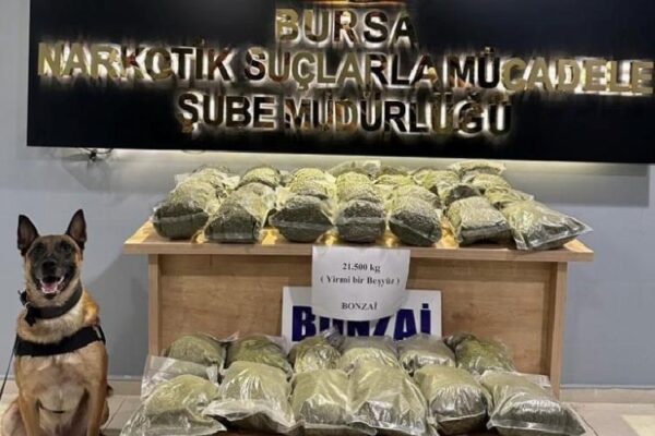 Bursa polisinden uyuşturucu ile mücadelede 188 gözaltı!