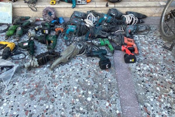 Bursa’da Çalıntı Bisiklet Ve Matkaplar Ele Geçirildi