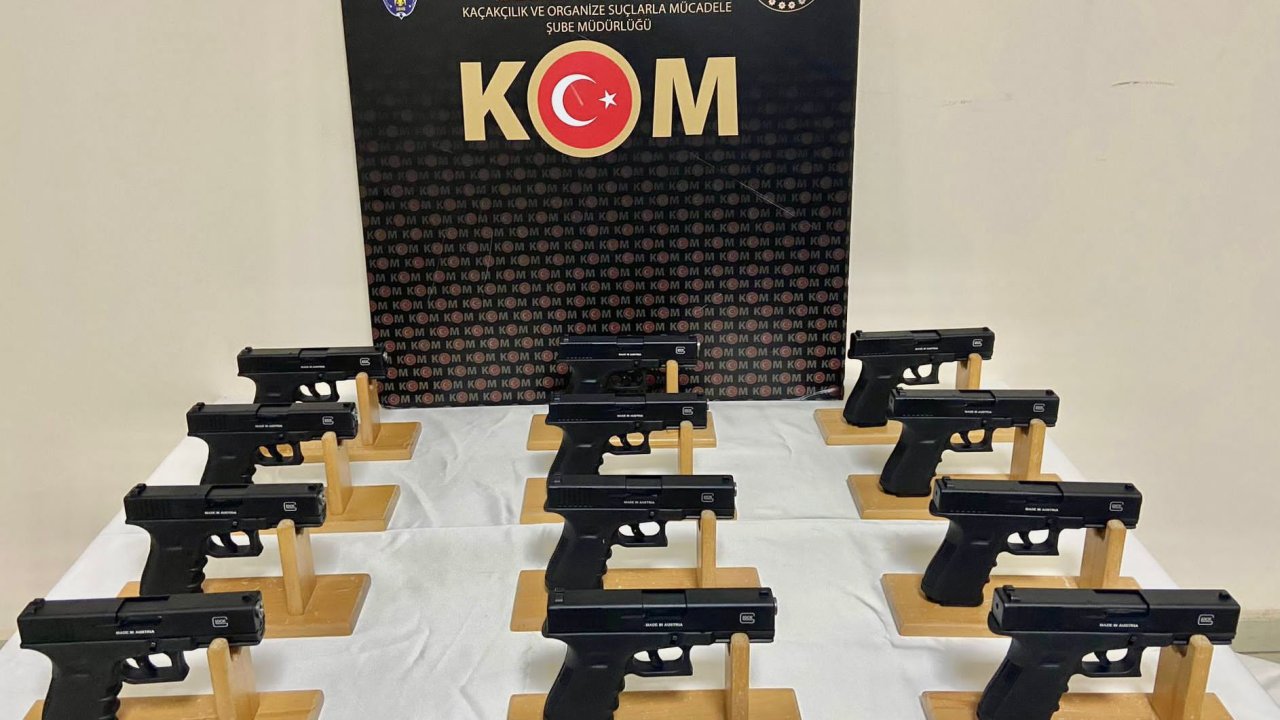 bursada ruhsatsız silah ticareti operasyonu