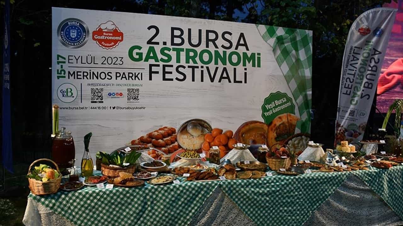 bursanın 2 gastronomi festivali büyük bir coşku İle başladı