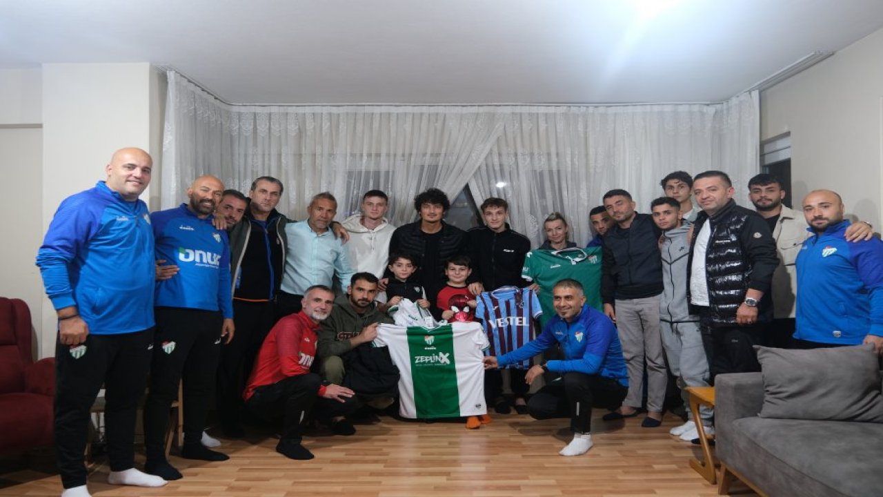 bursaspordan biber gazı sıkılan yusuf emire ziyaret