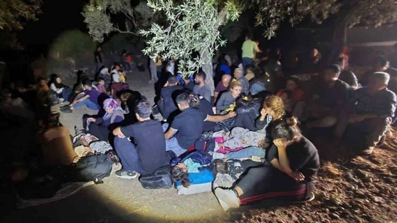 Çanakkale ayvacıkta İnsan kaçakçılığı operasyonu düzenlendi