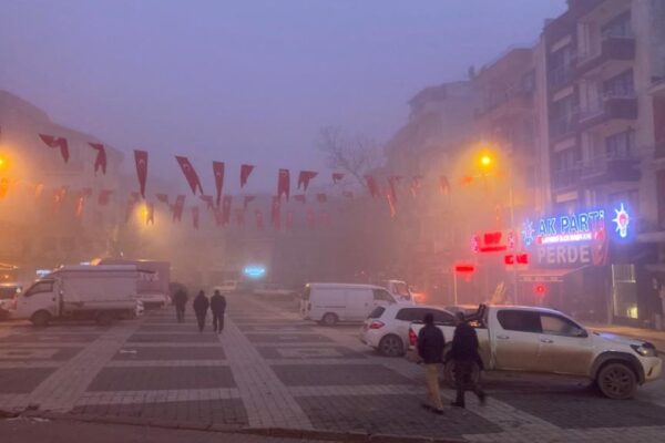 Çanakkale Yoğun Sisin Etkisi Altında