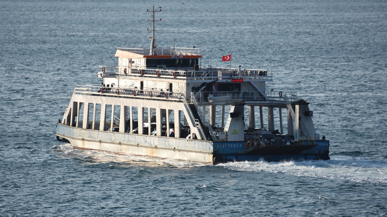 Çanakkalede ada seferleri İptal edildi