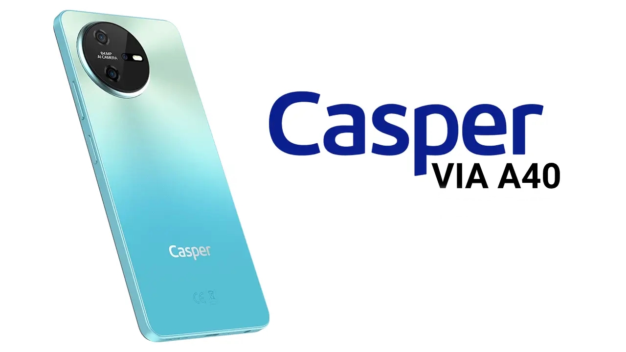 casper yapay zeka destekli telefonu via a40ı tanıttı