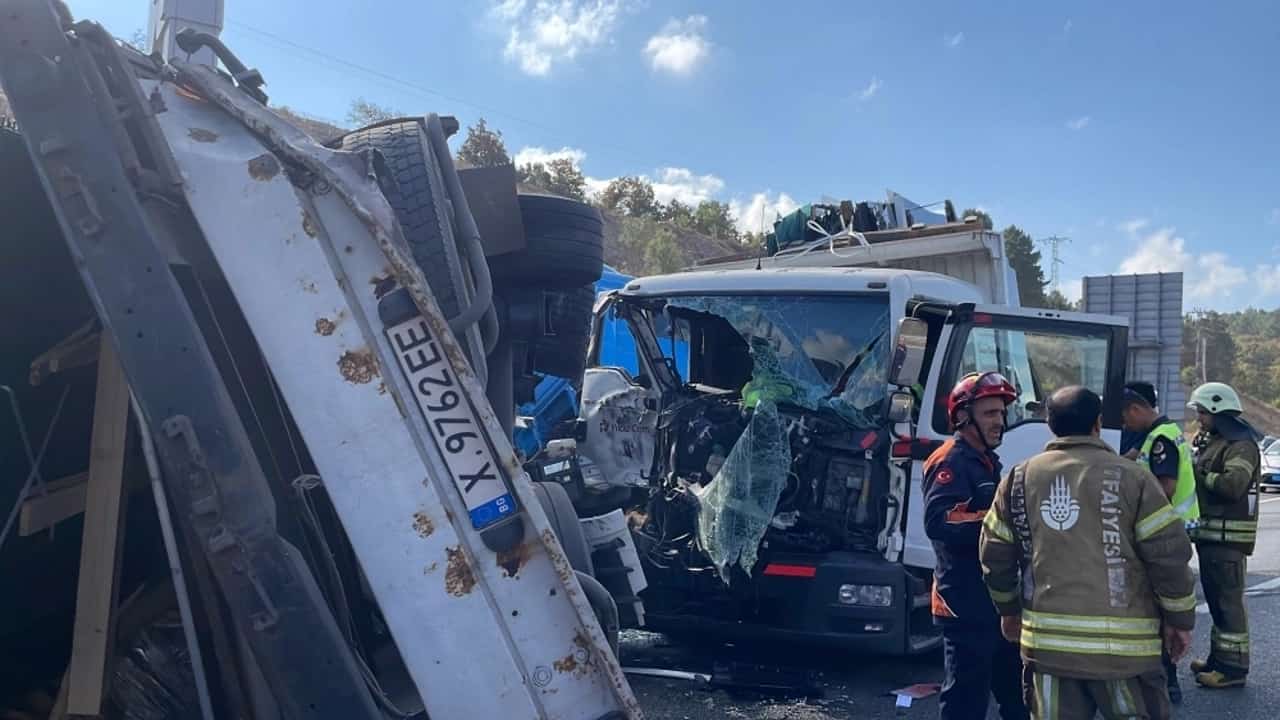 Çekmeköy trafik kazasında 2 yaralı