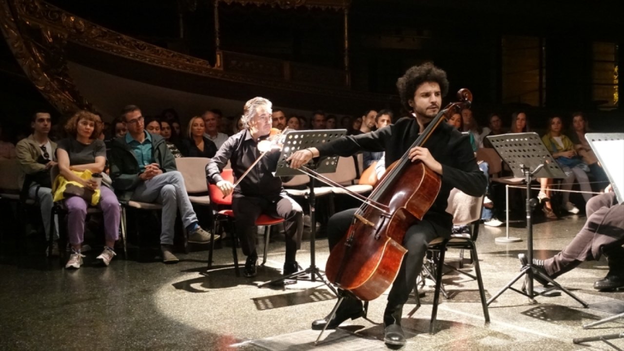 Çellist jamal aliyev İstanbulda konser verdi