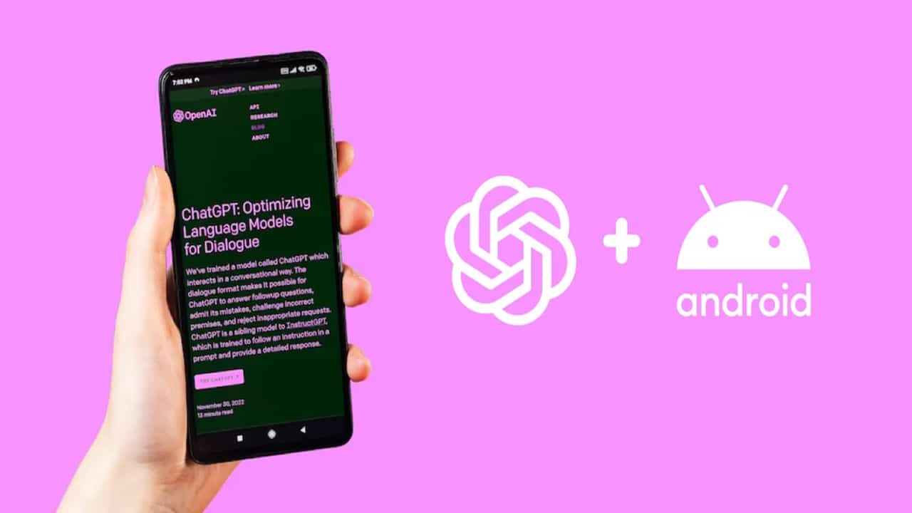 chatgpt android sürümü ile İndirilmeye hazır