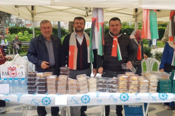 Çorlu’da Filistin’e Destek İçin Kermesi