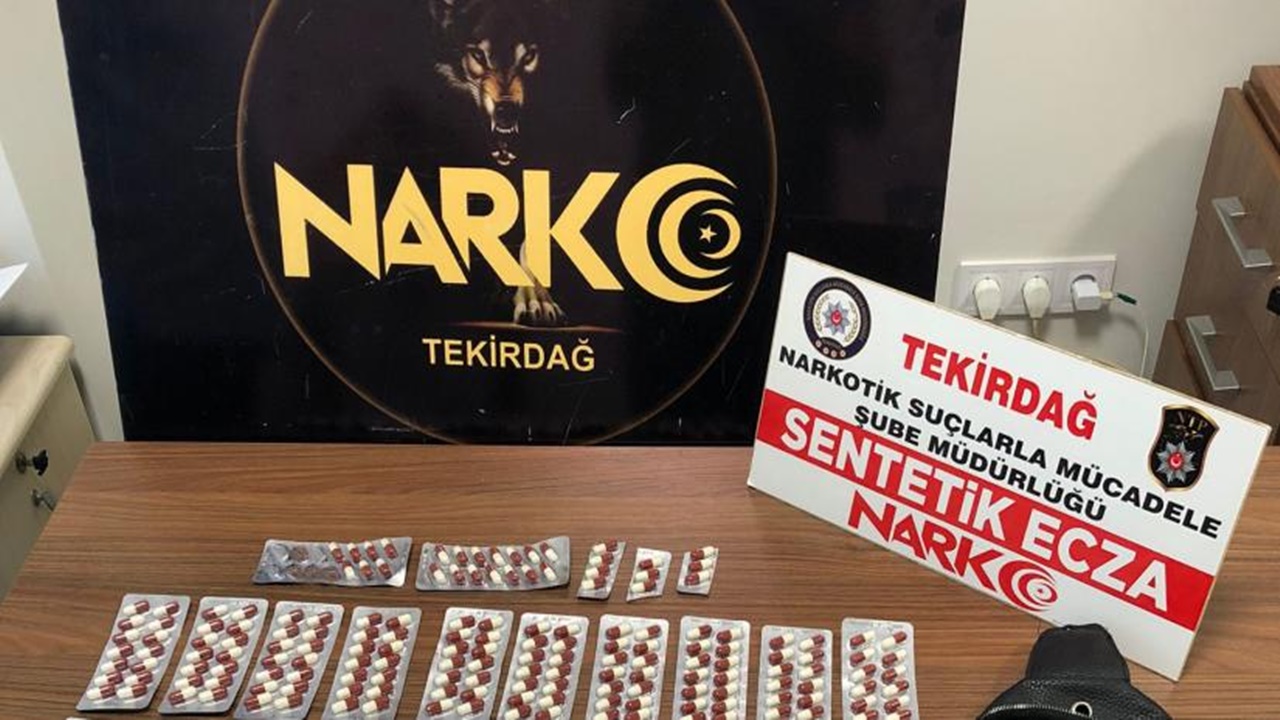 Çorluda gerçekleşen operasyonla uyuşturucu Şebekesine darbe
