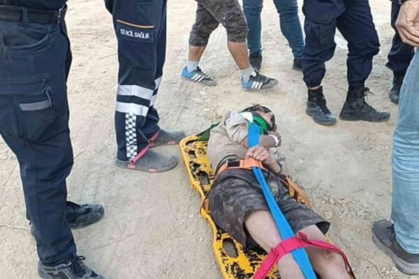 Çorlu’da Maden Sahasında Düşen Fransız Turist Hastaneye Kaldırıldı