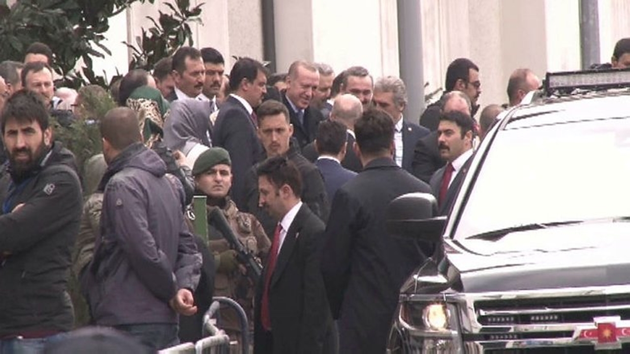 cumhurbaşkanından İstanbul İl başkanlığına ziyaret