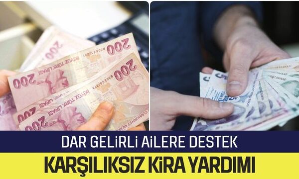 Dar Gelirli Ailelere 5.250 TL Karşılıksız Kira Yardımı! İşte Gereken Başvuru Şartları