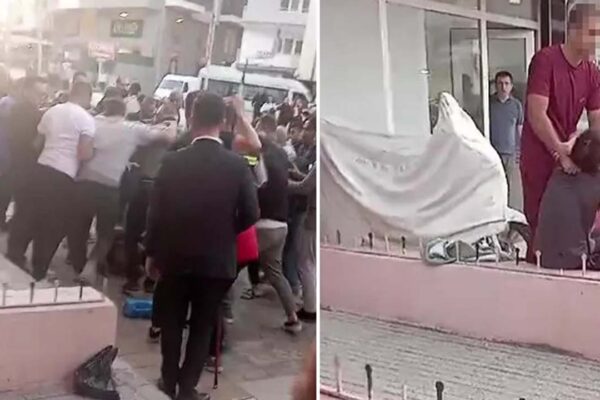 Denizli’de Eski Eşini Defalarca Bıçaklayan Cani Kocaya Meydan Dayağı