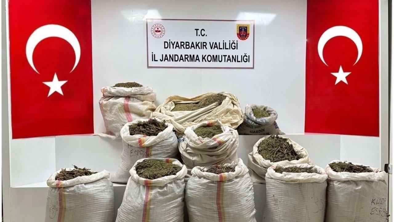 diyarbakırda büyük uyuşturucu operasyonu 296 kilo ele geçirildi