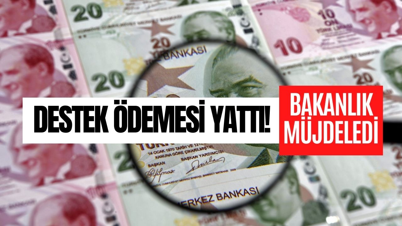 dördüncü tarımsal destek Ödemesi yattı tckn 02468 ile bitenler hemen Çekebilecek