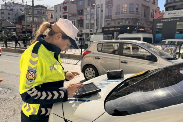 Dron Destekli Yaya Geçidi Denetiminde Sürücülere Ceza Kesildi