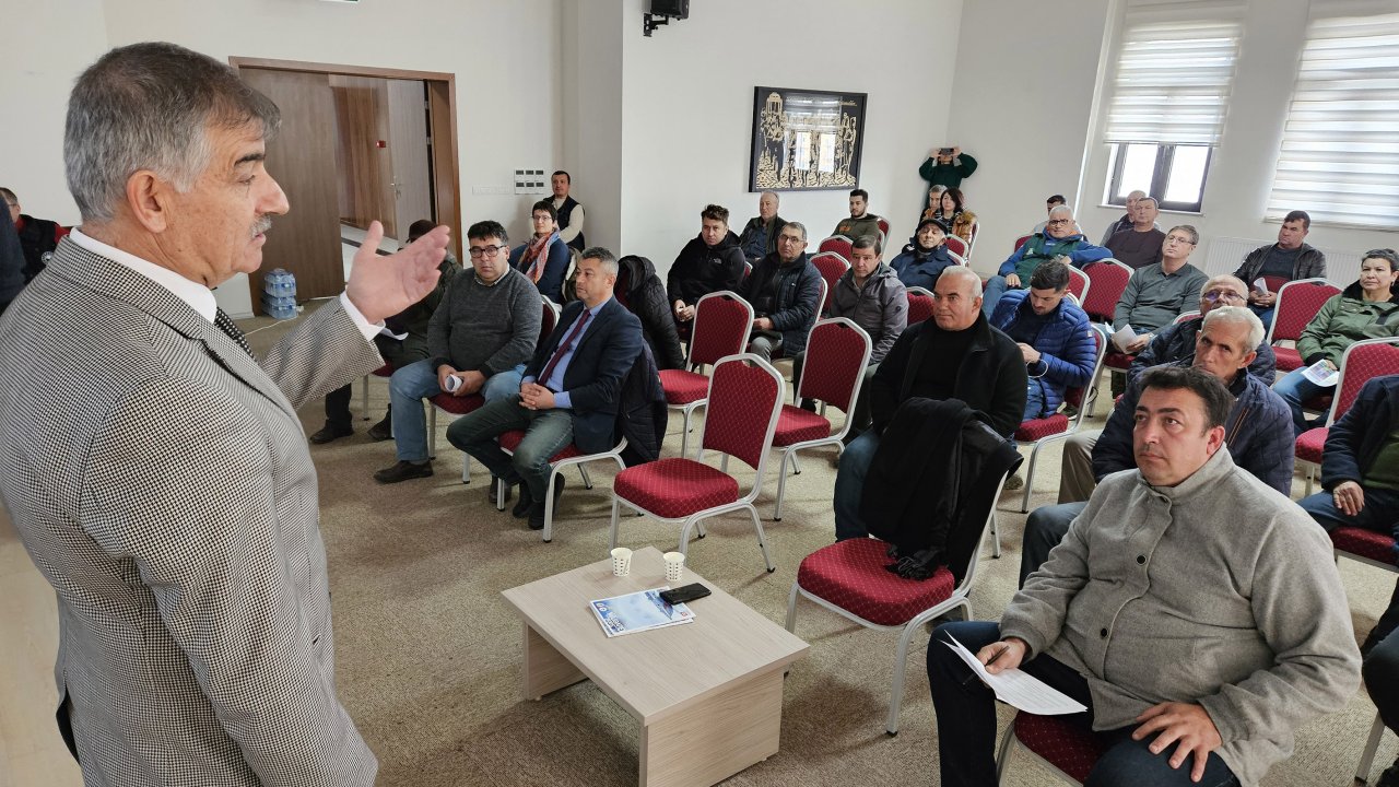 eceabatta Üreticilere kırsal kalkınma destekleri anlatıldı