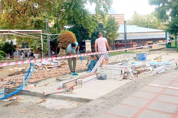 Edirne Belediyesi Yangın Sonrası Yenilenen Dükkanları Ve Yeni Su Depolarını Hizmete Açıyor