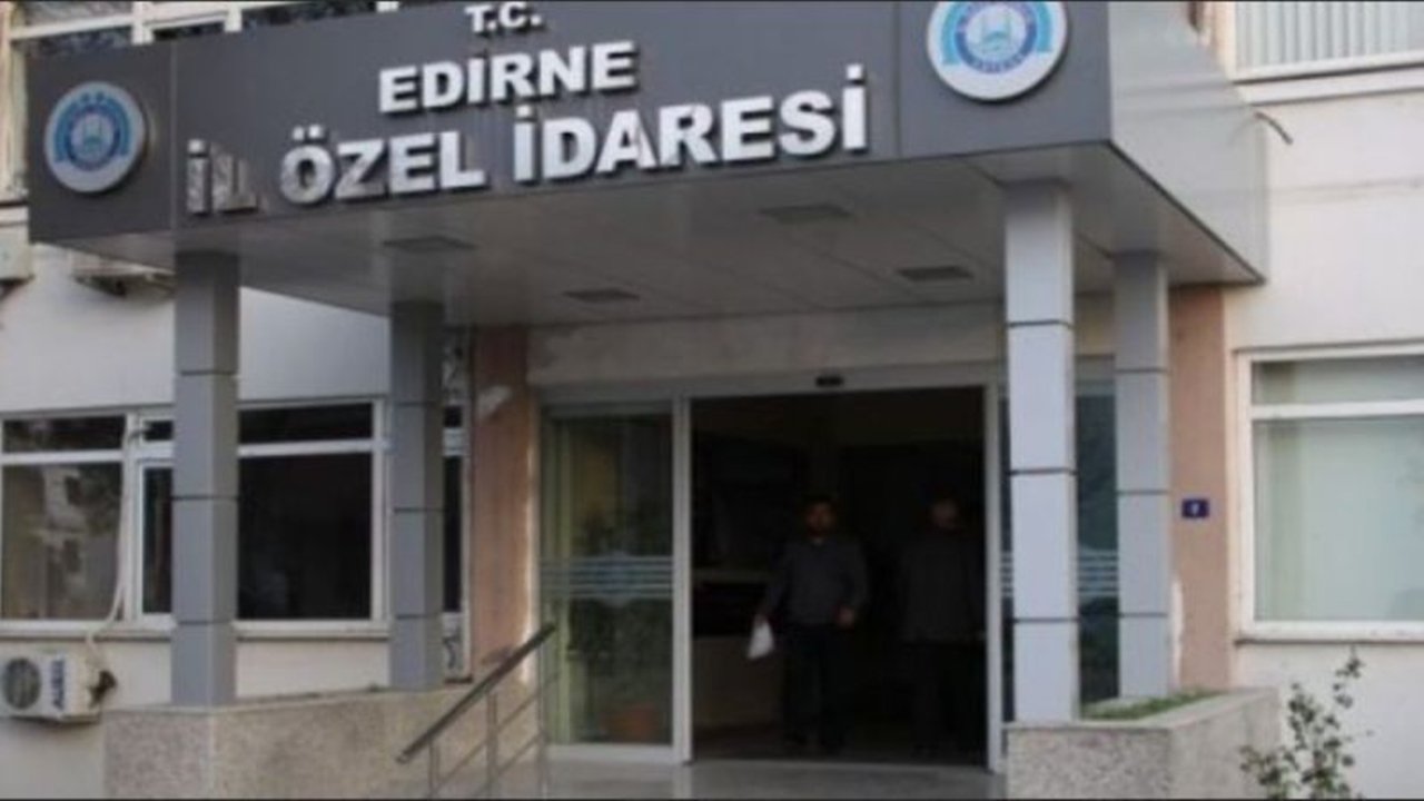 edirne İl Özel İdaresine ek Ödenek