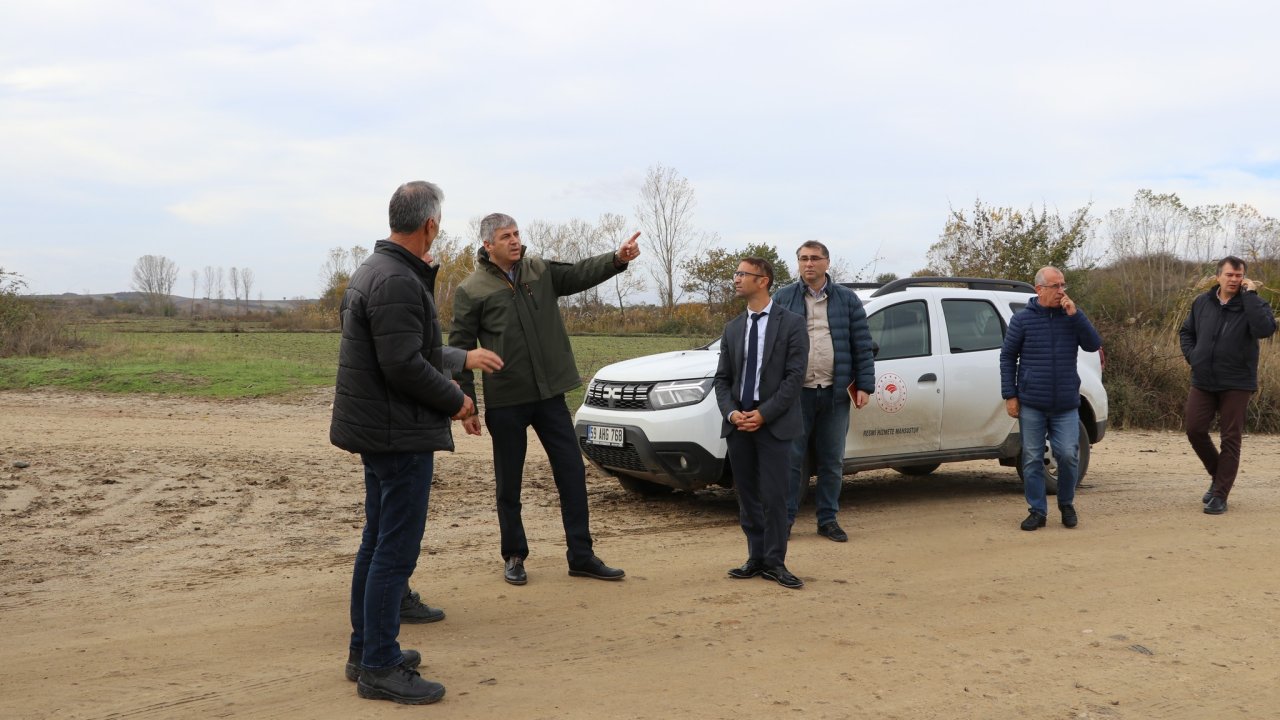 edirne tarım ve orman müdürü meriç İlçesinde Üreticilerle buluştu