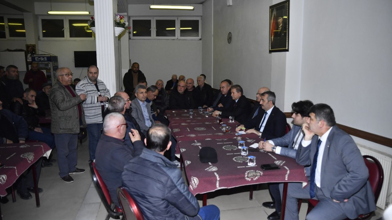 edirne valisi sezer barutluk mahallesi sakinleriyle buluştu
