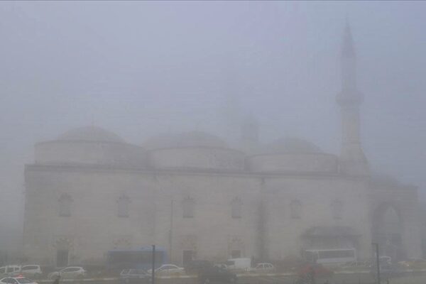 Edirne’yi Sis Kapladı