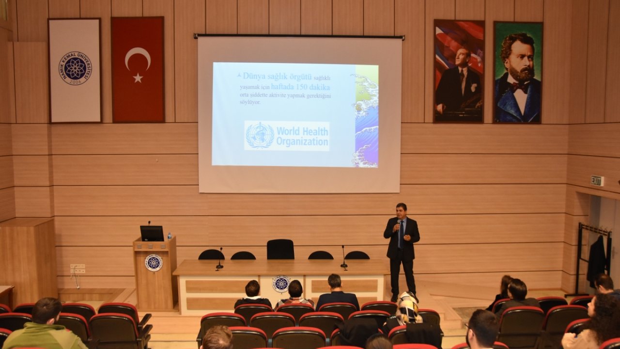 egzersiz ve spor psikolojisi semineri düzenlendi