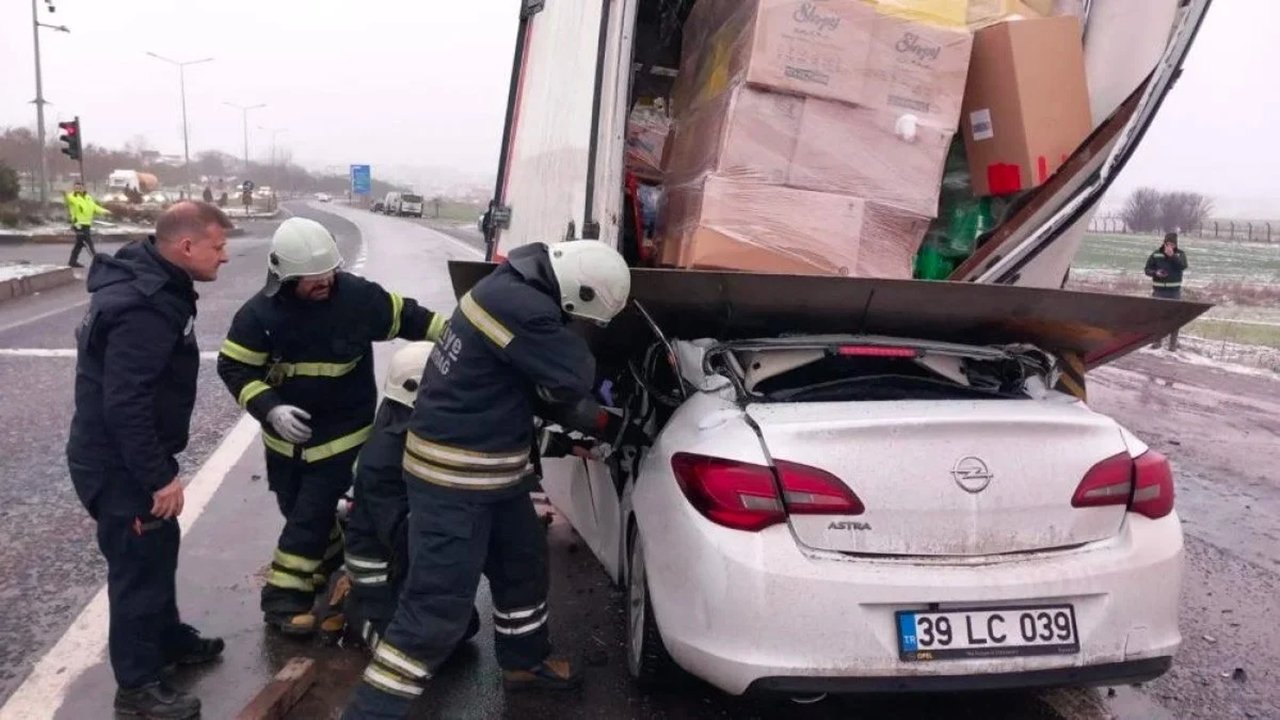 ehliyetsiz sürücünün Öldüğü kaza güvenlik kameralarında