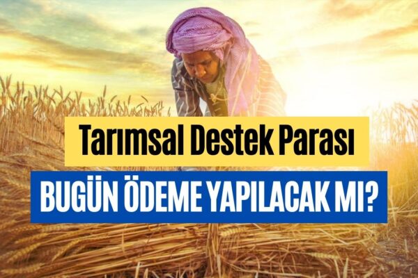 Ekim Ayının Üçüncü Tarımsal Destek Ödemesi! Bugün O Saatte Ziraat Hesaplarınızı Kontrol Edin!