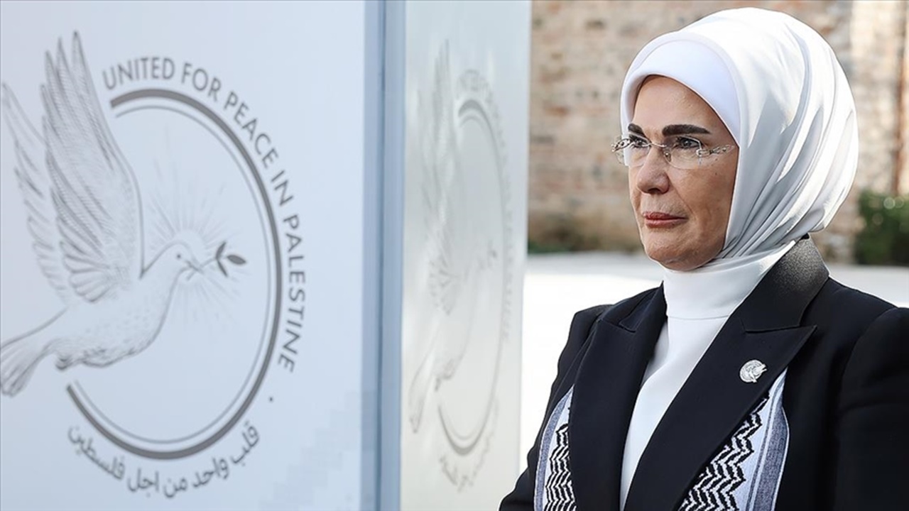 emine erdoğandan ateşkes paylaşımı