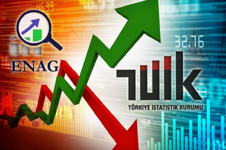 enflasyon sayıları açıklandı tÜİk ile enag ortasında yüzde 75 fark var