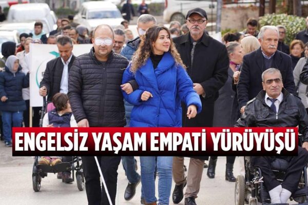 Engelsiz Yaşam İçin Bilecik’te Empati Yürüyüşü Düzenlendi