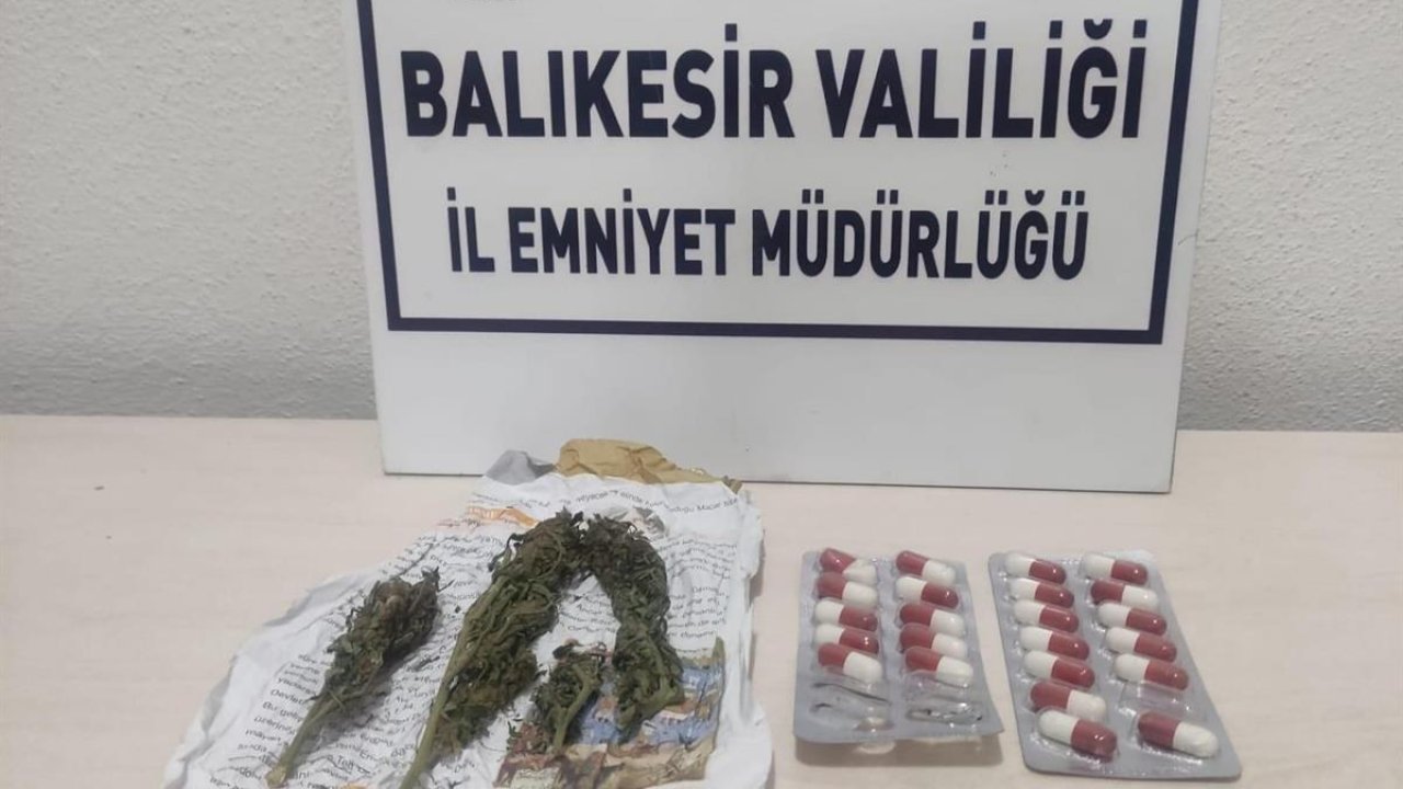 esrar ve hap ticaretinde 2 Şüpheli yakalandı