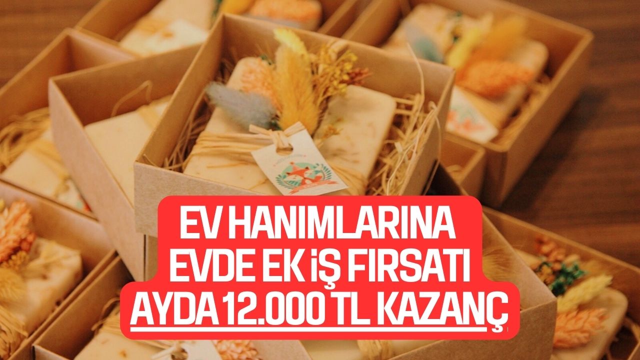 ev hanımlarına evde paketleme ile ayda 12000 tl dev kazanç İşte evde yapılabilecek ek İşler