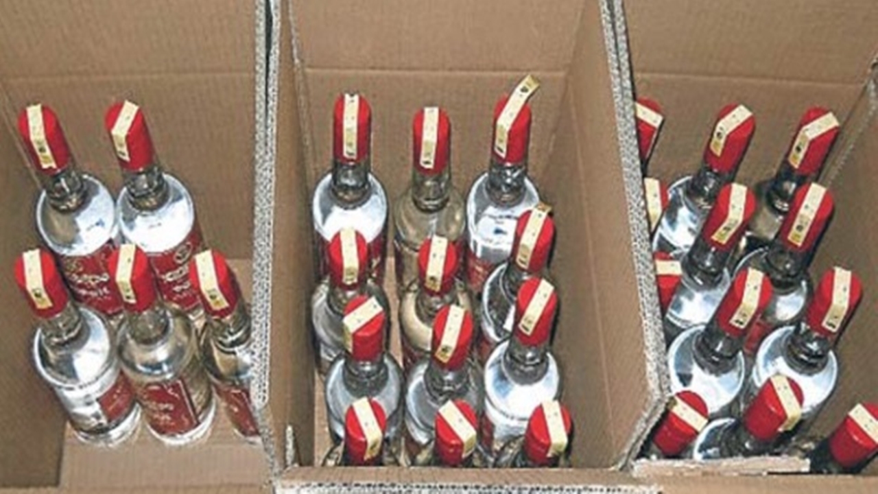 evinde 430 litre sahte İçki ele geçirilen kişi gözaltına alındı